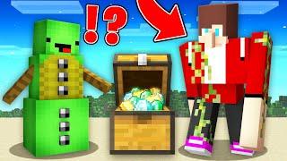 JJ And Mikey TURNED into MOBS BECAUSE of The CHEST in Minecraft Maizen