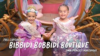 Bibbidi Bobbidi Boutique Twin Princess Makeovers FULL EXPERIENCE