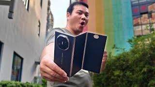 $3000 Tri-Fold Phone Huawei Mate XT Review - Is It the Future of Phones? English