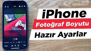 Photoshopa Gerek Kalmadan iPhoneda Fotoğraflarınızı İstediğiniz Boyuta Getirin