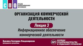 Лекция 3. Информационное обеспечение коммерческой деятельности