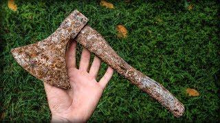 Antique Hatchet Restoration. SORT OF...