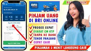 Cara Pinjam Uang di BRIMO Langsung Cair  Pinjaman Online BRI