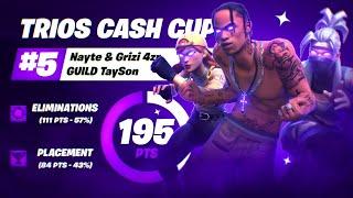 5TH PLACE TRIO CASH CUP  1200$ w TaySon & 4zr  Nayte