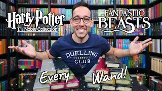 EVERY Fantastic Beasts Wand  Harry Potter Noble Collection