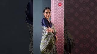 Introducing a 3rd volume of AJRAKH Printed Saree Collection