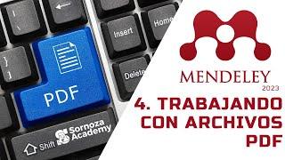 4. Trabajando con archivos PDF en Mendeley