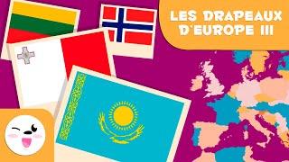 Les drapeaux dEurope III - Géographie pour les enfants