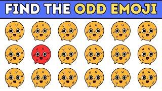 Finden Sie ODD One Out 🫠  Emoji-Quiz 🫠