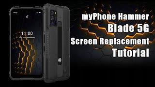 myPhone Hammer Blade 5G Original Screen Replacement Tutorial  Wymiana wyświetlacza