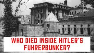Who Died Inside Hitlers Fuhrerbunker?