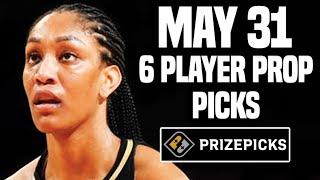 WNBA PRIZEPICKS TODAY  6 BEST PROP PICKS  FRIDAY  5312024  BEST PROPS  NBA BETTING 