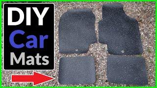 How to Make Your Own Tailored Car Mats DIY Car Project