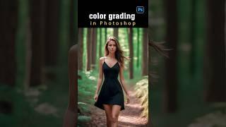 color grading Photoshop Short Tutorial  Vidu Art #photoshopt #colorcorrection