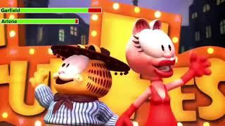 Garfield vs. Ramone with healthbars 22