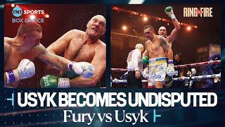 Oleksandr Usyk defeats Tyson Fury via split decision to become undisputed heavyweight champion 