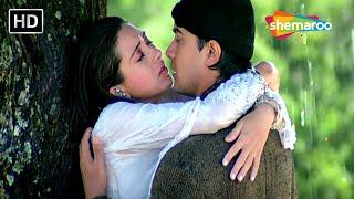 तुम्हे चूम के गले लगाने को जी चाहता है। Aamir Khan  Karishma Kapoor  Best Romantic Scenes