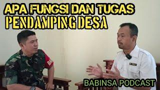 APA ITU PENDAMPING DESA  ??? PODCAST BABINSA