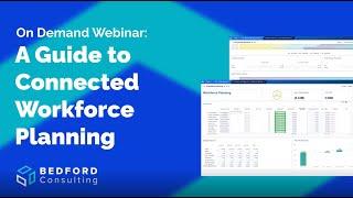 On Demand Webinar A Guide to Connected Workforce Planning