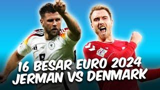 Prediksi Jerman vs Denmark Babak 16 Besar Euro 2024