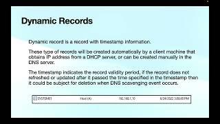 Static vs Dynamic DNS records