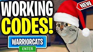 ALL *NEW* Warrior Cats Ultimate Edition Christmas Codes  WCUE Warrior Cats Codes Roblox 2021