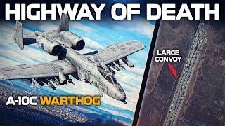 GAU-8 Satisfaction  A-10C Warthog Vs Massive Convoy  Digital Combat Simulator  DCS 