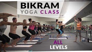 Bikram Yoga Workout -  60 Minute Hot Yoga with Maggie Grove