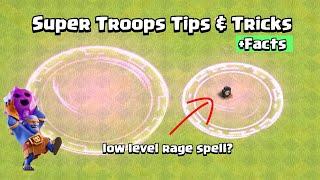 Super Troop Tips & Tricks  Clash of Clans