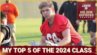Who Will Be the Most Productive Gophers from the 2024 Recruiting Class - My Top 5 for the Long-Term