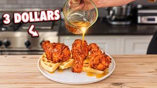 $3 Fried Chicken And Waffles  But Cheaper