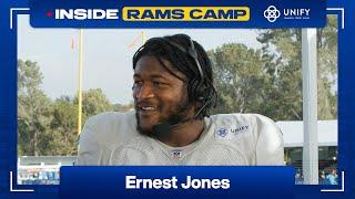 Ernest Jones Talks About Embracing Leadership & Getting Engaged In The Offseason  Inside Rams Camp