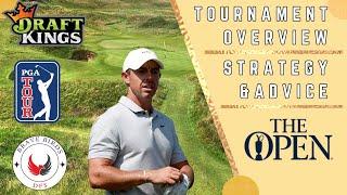 The Open Championship  DraftKings  Golf  PGA  Strategy  Picks  Advice  LIV  DP World Tour