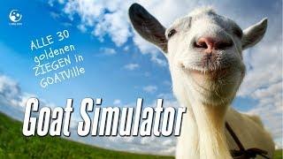 GOAT SIMULATOR  Alle Goldenen Ziegen -Trophäen finden  GoatVille 