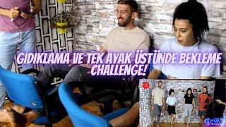 YORUMLARDA İSTEDİKLERİNİZ #2 GIDIKLAMA VE TEK AYAK ÜSTÜNDE BEKLEME CHALLENGE TICKETING CHALLENGE