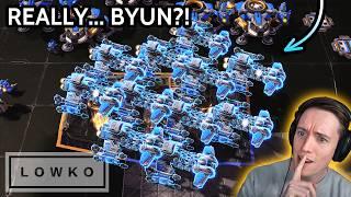 ByuNs BATTLECRUISER ARMY vs Protoss? StarCraft 2