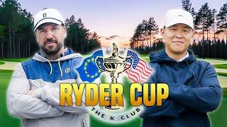 I teamed up with Peter Finch for the Ryder Cup Series