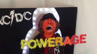 ACDC POWERAGE 3D plush toy sculpture by Emily Connell