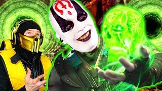 WOOLAY QUAN CHI Plays MORTAL KOMBAT 1 Gameplay Tower W Hanzo Hasashi Scorpion  MK1 Parody