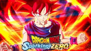 DRAGON BALL Sparking ZERO - God Goku Is My FAVORITE Character Demo Gameplay No Commentary