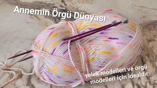 Annemin örgü dünyası ile bebek yelek modelleri yelek modelleri knitting baby blanket