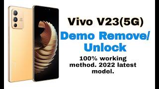 Vivo v23 demo phone unlockdemo removeunlock100% working method easy tricks with UNLOCK TOOL