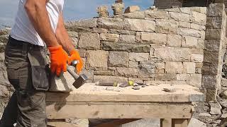 Irish stonemason. Irish stone mason. Lacken stone mayo