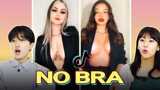 Koreans React to No Bra TikTok For the First Time