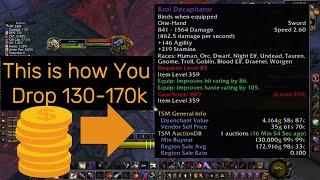 The Best Cataclysm Classic WOW Gold Farm Solo With Rogue Level 83-85 In World Of Warcraft 130-170k