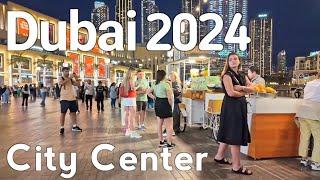 Dubai 4K Amazing City Center Downtown Dubai Walking Tour 