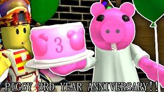 ROBLOX PIGGY 3RD YEAR ANNIVERSARY 100 PLAYERS