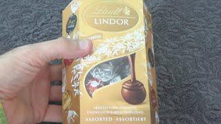 Lindt-Lindor Assortment chocolate 200 g Unboxing and Test