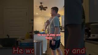 Dizzy baby #baby #dad #funny #shorts #viral