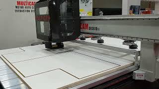 New model Multicam CNC for Cabinetmakers Demonstration